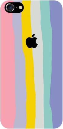 थर्मोबियन बैक कवर Rainbow (Pink) Printed Hard Case For, Apple iPhone 7, Apple iPhone 8 के लिए