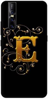 LAXZONE BACK COVER Back Cover for VIVO v15 pro ( E,Name, Letter name) PRINTED BACK COVER