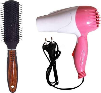SupR Hair Comb and Hair Dryer Combo - Pack of 2