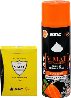 v mat Shaving foam and Aftershave Lotion