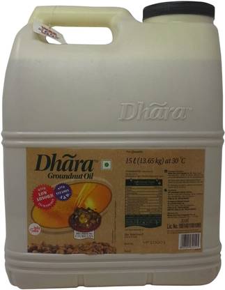 DHARA GROUNDNUT OIL Groundnut Oil Can