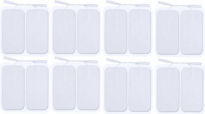 आगम Rectangle Electrodes 9 cm X 5 cm Large Size (Pack of 16) R 182 मसाज़र