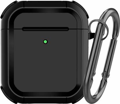 EMPICA Plastic Press and Release Headphone Case For Apple Airpods 1st Generation, Apple Airpods 2nd Generation