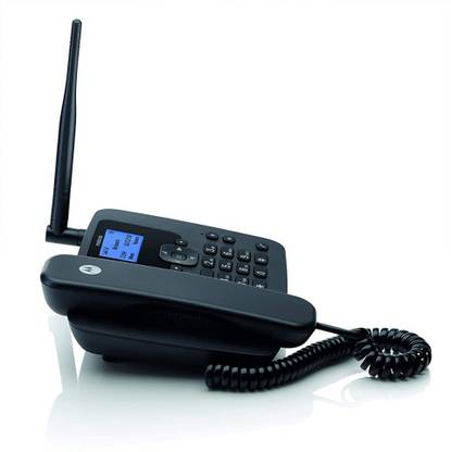 Moto Landline GSM FW 210 Fixes Wireless Telephone Corded Landline Phone with Answering Machine