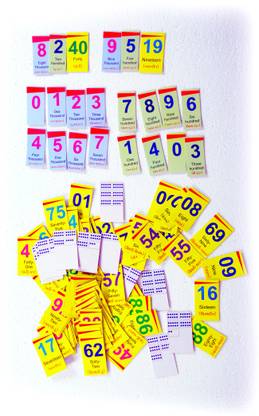 Genius Education Aid Gujarati TLM - Easy Numbers