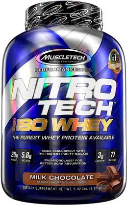 Muscletech Performance Series Nitrotech 100% ISO Whey Whey Protein