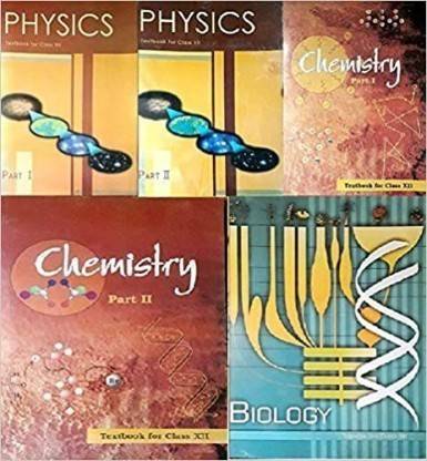 Class 12th NCERT BOOKS (Physics Chemistry Biology) 5 BOOKS
