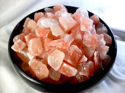 Think Pure Himalayan Pink Salt lumps | 1 kg – Pouch | Pack of 5 | Extra Fine Grain Rock Salt | 80+ Minerals for Detox | 100% Natural | Total 5 Kg | Rock Salt
