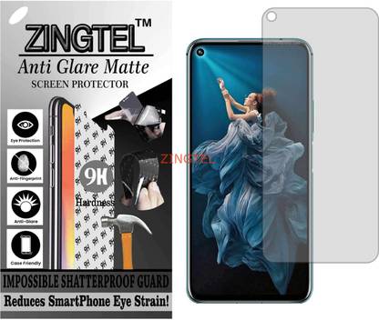 ZINGTEL Tempered Glass Guard for HUAWEI HONOR 20 PRO (Matte Flexible Shatterproof)