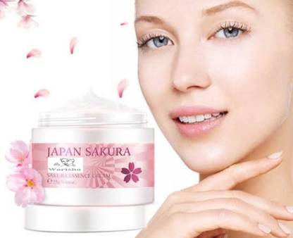 WARISHA Japan Sakura esence anti ageing whitening skin repairing cream