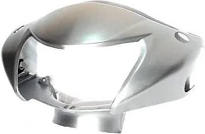 zalak HEADLIGHT VISOR FOR JUPITER (MATT SILVER) Bike Headlight Visor