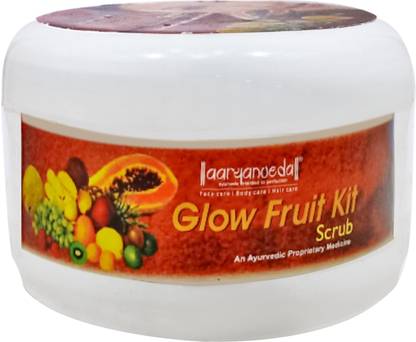 Aryanveda Glow Fruit Scrub for Face