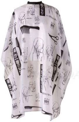 twirey Printed Hair Cutting Sheet Apron Hairdressing Gown Cape Hair Cutting Barber Cloth Salon Accessories Makeup Apron