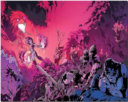 SKY DOT comic books x men dark phoenix marvel comics wallpaper Non Slip Base Mousepad