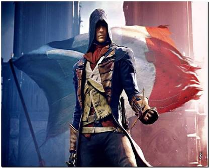 SKY DOT assassin s creed unity arno dorian video games wallpaper Mousepad