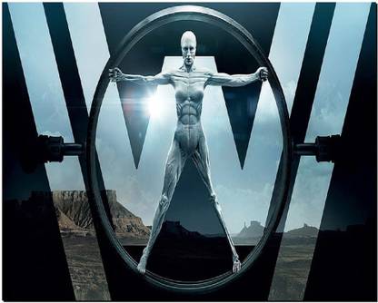 SKY DOT westworld androids hbo tv series wallpaper preview Non Slip Base Mousepad