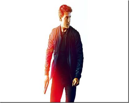 SKY DOT poster 4k tom cruise mission impossible fallout Non Slip Base Mousepad