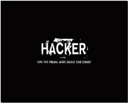 SKY DOT hacking minimalism black background humor wallpaper preview Mousepad