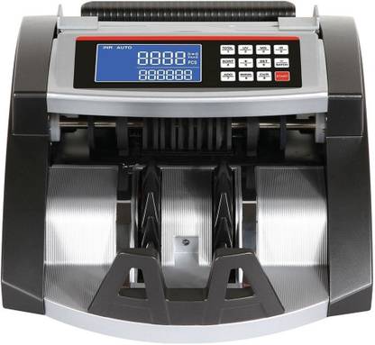 Drop2Kart Heavy-Duty DualMotor LCD Cash Counter with UV/MG/MT/IR CIS Image Sensors, FakeNote Alarm with After Sales Service Support Note Counting Machine