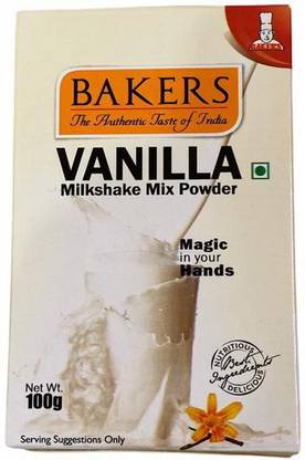 Bakers Milkshake Mix Powder- Vanilla 300 g