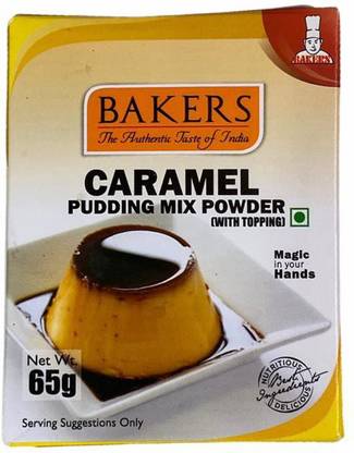 Bakers Caramel Pudding Mix Powder (with Topping) 195 g