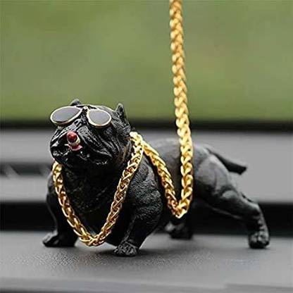 krishnagallery1 Pitbull Dog Statue For Car Dashborad Home Decore Showpiece Dog Statue Decorative Showpiece  -  10 cm