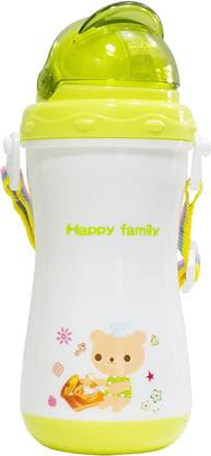 Little Fingers Eco-friendly Hot and Cold with Straw 550 ml Water Bottle