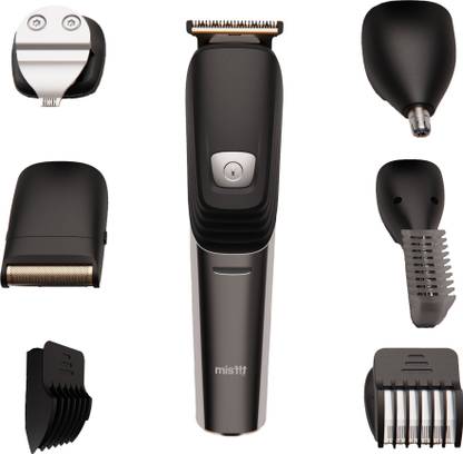 Misfit by boAt T200 Runtime: 120 mins 6-in-1 Trimmer for Men