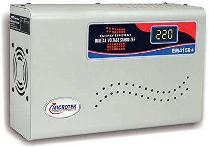 Microtek EM4150+ Digital Display For AC upto 1.5 Ton (150V-250V) VOLTAGE STABILIZER