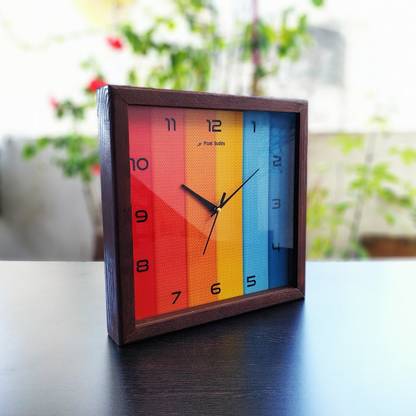 Pixel Buddy Analog 28 cm X 28 cm Wall Clock