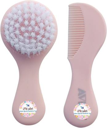 Miss & Chief by Flipkart Grooming Comb & Brush Set for Babies/Infants/Toddlers/Newborns (Comb Brush Pink, Pack of 1)