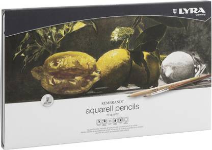 Lyra Rembrandt 36 Pcs Aquarell Watercolour Hexagonal Shaped Color Pencils