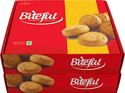 Biteful Osmania Biscuits Pack Of 2 Sweet & Salty Biscuit