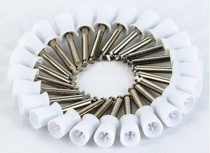 ADDLER Dental Polishing RUBBER CUP CONTRA ANGLE MICROMOTOR Bur Pack of 50 PCS Dental Implant