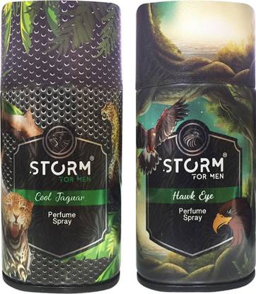 Storm Long Lasting Perfume Body Spray - For Men,250ml each, PACK OF 2, Combo Perfume Body Spray  -  For Men