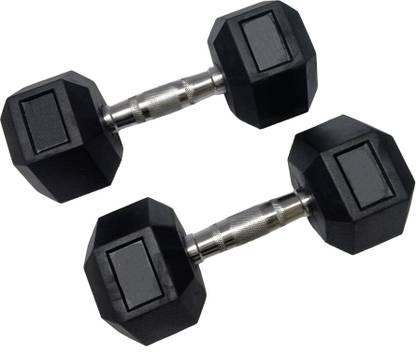 SRIDAYA HEX DUMBBELL 15KG (2PCs X 15Kg) Fixed Weight Dumbbell