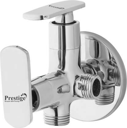 Prestige Opal Brass Angle Cock 2 in 1 Tap For Bathroom and Kitchen Angle Cock Faucet