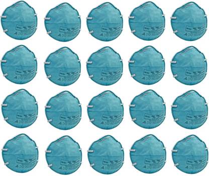 3M N95 1860 Health Care Particulate Respirator and Surgical Mask - Pack of 20 Cloth Mask