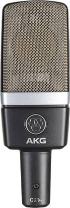 AKG C214 Recording Cardioid Microphone With Universal Shock Mount, Metal Carrying Case