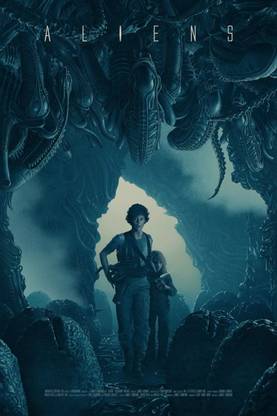 Aliens Poster Paper Print