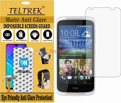 TELTREK Tempered Glass Guard for HTC DESIRE 526G PLUS (Matte Flexible Shatterproof)