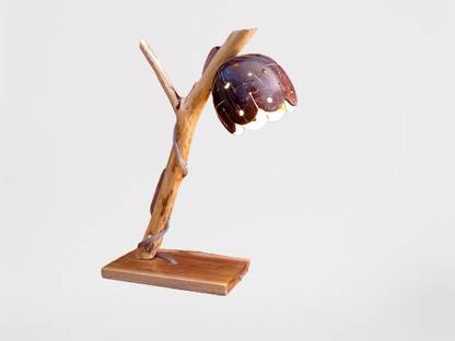 COCO NUTTIES Coconut Shell Bedside lamp / Table Lampshade Table Lamp