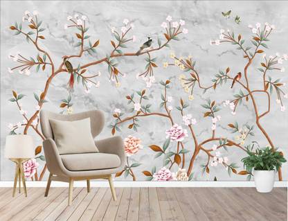 imbue Floral & Botanical Multicolor Wallpaper