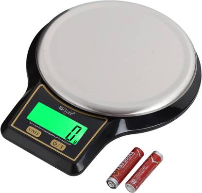 iScale Insignia premium Kitchen weighing scale with weight measuring capacity 10kg, accuracy 1g for modern Kitchens, Baking, Food scale and Diet Scale Weighing Scale