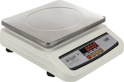 iScale i-02 30kg x 1 g Digital Table Top Weighing Scale with Front and Back Display for Retail Shops and Commercial Purposes (10x12 inches Pan size) Weighing Scale