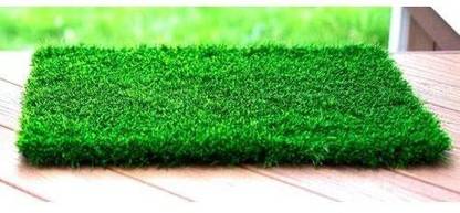 Carpet Planet Artificial Grass - High Density Grass - Use As Balcony Garden, Carpet, Door Mat (35 MM,1.25X2 FEET) Artificial Turf Roll