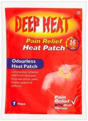 Deep Heat PAIN RELIEF HEAT PATCH Plaster & Patch