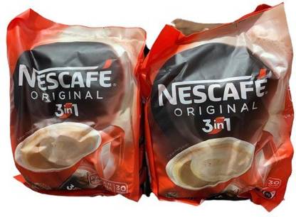 Nescafe 3 in 1 Coffee Beverage -30 Sachets Instant Coffee