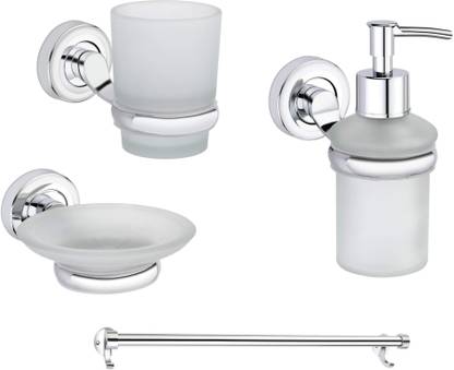 Royal piece Stainless Steel, Aluminium Bathroom Set