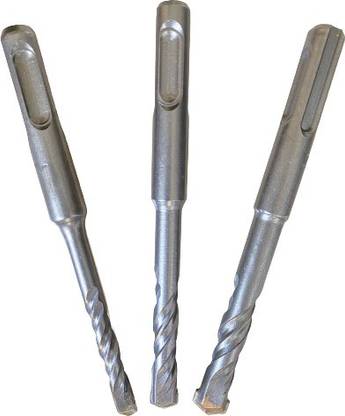 Zebra Premium Tools Z-6810 Pack of 3 SDS Plus (6 ,8 ,10) * 110MM Hammer Drill Bits